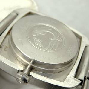 ENICAR SWISS 自動巻き 希少腕時計 約100ｇ 稼働現状品 売り切りの画像6