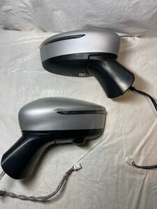 E12 Nissan Note door mirror left right set camera attaching silver door mirror left and right set