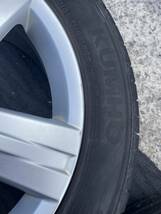 golf Volkswagenフォルクスワーゲン タイヤ アルミホイール とKUMHO タイヤ良好な状態 サイズ 235/45 ZR17 97Y (4 pieces)_画像6