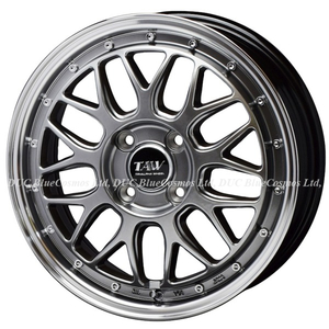 人気の段リムが生み出す高級感☆Leowing FM9 Mシルバー☆165/55R15 165/50R15 タイヤセット N-BOX スペーシア タント デイズ レオウィング