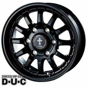 ハイエース用15インチ 人気ホワイトレターA/Tタイヤセット X-FIELD α クロスフィールド BK AT215/75R15 15-6.0 インパクト抜群ゴツゴツ系