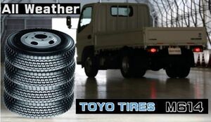 【チューブタイプ】 TOYO M614 7.00R15 10PR 2本送料込24900円 4本送料込49800円 6本送料込74700円 トーヨー 700-15　