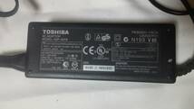 ●TOSHIBA（東芝） AC ADP-60FB_画像2