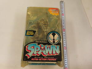 ⑦SPAWN ULTRA-ACTION FIGURES Mac fur Len toys unopened monster 