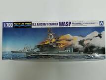 青島文化教材社 1/700 ウォーターラインシリーズ WASP ワスプ &潜水艦 伊-19 プラモデル_画像1