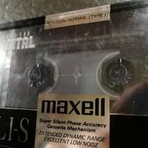 未開封　カセットテープ　maxell XLⅠ-S　54分　2本セット_画像3