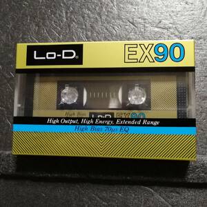 未開封　カセットテープ　Lo-D EX　90分　パッケージ難あり