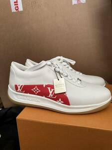 新品未使用 国内正規品 LOUIS VUITTON Supreme LV Sport Sneaker モノグラムレザー スポーツスニーカー　box 7 1/2