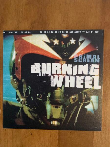 プライマル・スクリーム Primal Scream/Burning Wheel 7" レコード