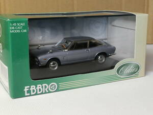 EBBRO エブロ　1/43 ミニチュアカー ミニカー ISUZU 117 Coupe SILVER M. コレクション モデルカー② 限定 456