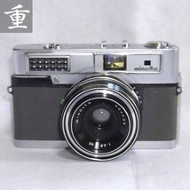 ★中古・動作品★ミノルタ ユニオマット ROKKOR 1:2.8/45◆メーター不動・シャッター動作・レンズカビなし・返品不可◆東京発◆0315_画像1