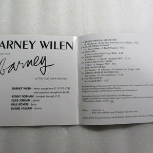 CD Barney Wilen / More From Barney At The Club Saint-Germain / バルネ・ウィラン/ Kenny Dorham / Duke Jordanの画像5