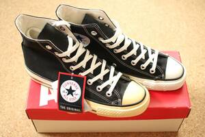 ★1円 訳あり 新品未使用 コンバース オールスター 黒 日本製 MADE IN JAPAN 90s ALL STAR J HI ct70 チャックテイラー CONVERSE 箱付き