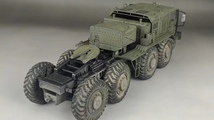 1/35 ロシア MAZ-537 トラクター 組立塗装済完成品_画像4