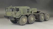 1/35 ロシア MAZ-537 トラクター 組立塗装済完成品_画像1