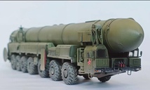 ZVEZDA 1/72 ロシア陸軍 大陸間弾道ミサイル トーポリM 組立塗装済完成品_画像7