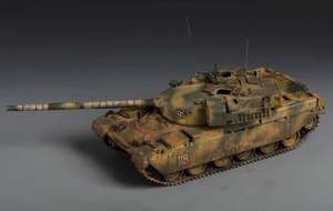 1/35 イギリス CHIEFTAIN Mk.5/P 主力戦車 組立塗装済完成品