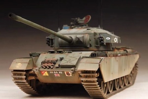 Art hand Auction Amusing Hobby 1/35 イギリス MK5 主力戦車 組立塗装済完成品, プラモデル, 戦車, 軍用車両, 完成品