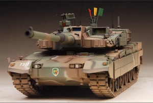  красный temi-1/35 Корея K2 основной боевой танк сборка покрашен конечный продукт 