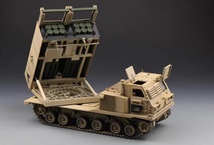 1/35 アメリカ M270/A1 MLRS 多連装ロケットシステム 組立塗装済完成品_画像3