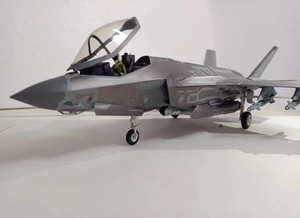 Art hand Auction 1/48 منتج نهائي من شركة Lawkid Martin F-35A Rydening II الأمريكية تم تجميعه ورسمه, نماذج بلاستيكية, الطائرات, منتج منتهي