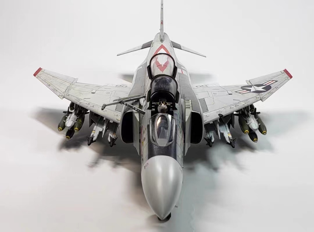 F-4J Phantom ВВС США в 1/48 собран и покрашен готовое изделие., Пластиковые модели, самолет, Готовый продукт