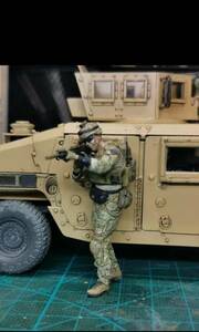 1/35 手塗り アメリカ兵士 Ranger 塗装済完成品 