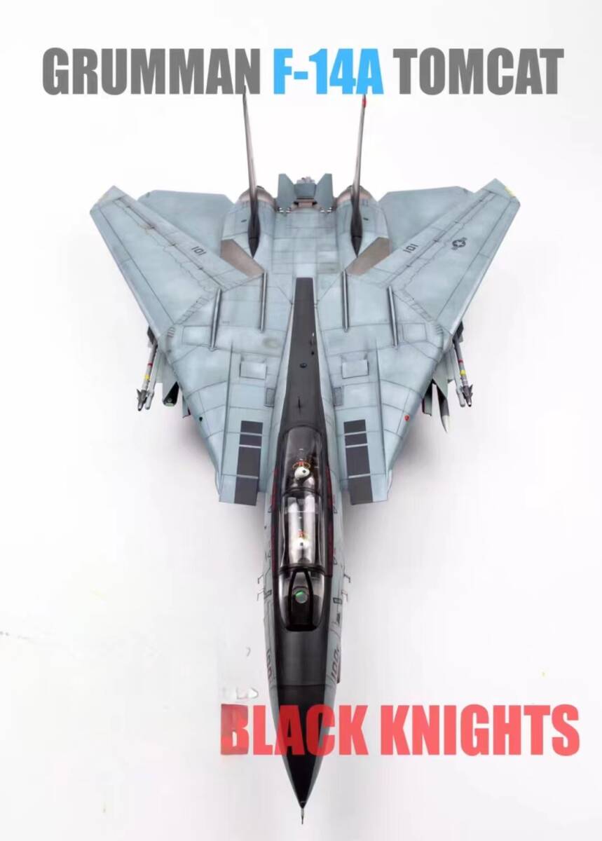 1/32 미공군 F-14A 톰캣 조립 및 도색 완제품, 플라스틱 모델, 항공기, 완제품