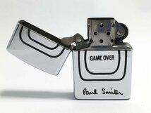 ZIPPO ジッポー 1996年製 2点セット Paul Smith ポールスミス GAME OVER LIMITED No.0370 オイルライター ライター 喫煙具 ジャンク_画像3