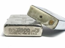 ZIPPO ジッポー 3点おまとめ 2002 Thomas Simon Phillip John クロス 十字架 女性 ランジェリー 喫煙具 ライター オイルライター ジャンク_画像3