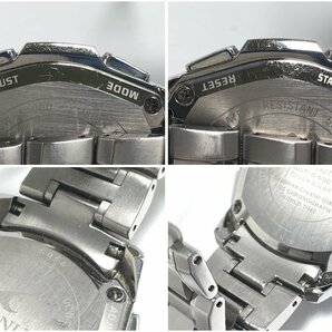 稼働品 CASIO OCEANUS カシオ オシアナス マンタ OCW-S1000 ブラック 電波ソーラー メンズ 腕時計 箱・取説・コマ・保証書付の画像8