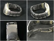 ☆ジャンク品☆CASIO カシオ 電波ソーラー 腕時計 WVA-420J デジアナ_画像3