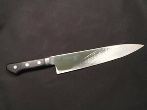 ☆中古☆Misono ミソノ ステンレス モリブデン鋼 ハンドメイド 牛刀 洋包丁 全長約36.5cm 刃渡り 約24cm ナイフ 包丁