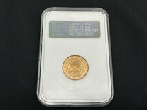 1949 スイス アルプスの少女 ブレネリ 20フラン 金貨 NGC MS66 アンティークコイン ヘルベティア_画像4