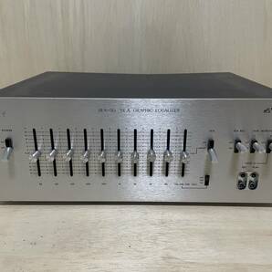 VICTOR ビクター SEA-50 中古 グラフィックイコライザー GRAPHIC EQUALIZER 音響機器 通電確認済みの画像1