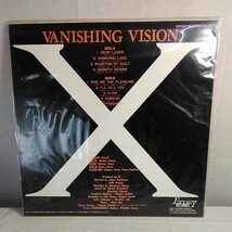 XJAPAN VANISHING VISION 　レコード　EXL002_画像2