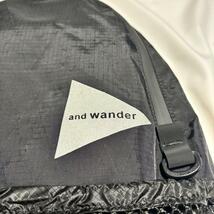 and wander　アンドワンダー　X-PAC　20L　デイパック　ブラック_画像3