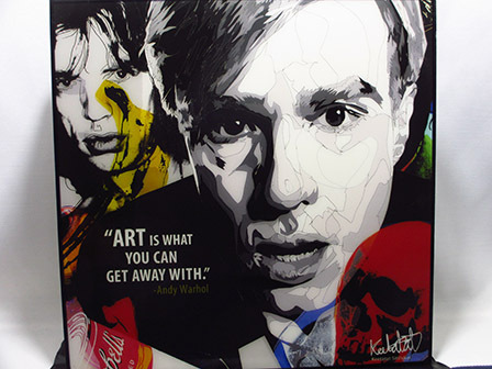 [New No. 504] Pop art panel Andy Warhol painter, Artwork, Painting, Portraits