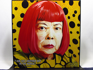 Art hand Auction [Neu Nr. 220] Pop Art Panel Yayoi Kusama Künstler, Kunstwerk, Malerei, Porträts