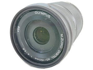 OLYMPUS M.ZUIKO DIGITAL R ED MSC 40-150mm F4-5.6 一眼レフ レンズ シルバー W8595099