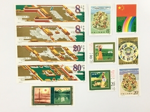 【1円】中国 切手 J116 J119 J120 J147 おまとめ セット コレクション ジャンク F8075339