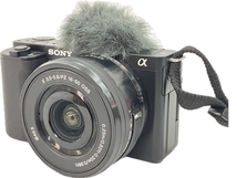 SONY VLOGCAM ZV-E10 E PZ 16-50mm F3.5-5.6 OSS SELP1650 ソニー デジタル 一眼 ミラーレス カメラ レンズ キット 中古 C8613085_画像1