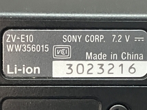 SONY VLOGCAM ZV-E10 E PZ 16-50mm F3.5-5.6 OSS SELP1650 ソニー デジタル 一眼 ミラーレス カメラ レンズ キット 中古 C8613085_画像10