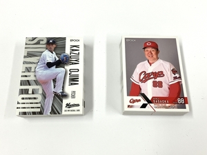 【1円】 EPOCH 2022NPB BASEBALL CARDS プロ野球カード 千葉ロッテマリーンズ 広島東洋カープ 計96枚 まとめ売り 中古 T8369303