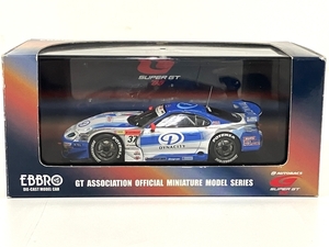 EBBRO エブロ 1/43 698 ダイナシティ トムス スープラ スーパーGT 2005 #37 ホワイト/ブルー 中古 B8545950