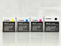 Canon キャノン NPG-67 純正トナー 4色セット ブラック イエロー マゼンタ シアン 未使用 K8619102_画像3