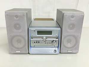 【1円】 VICTOR UXW50-S ミニコンポ ビクター オーディオ 音響機材 ジャンク K8515720
