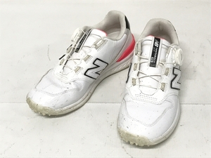 【1円】New Balance golf 996 レディス シューズ 22.5センチ NB 中古 F8502072