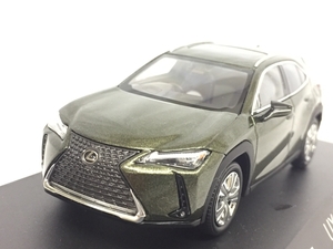 kyosho LEXUS UX200 version L 1/43 スケール レクサス テレーンカーキマイカメタリック ミニカー フィギュア 京商 中古 T8482432