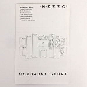 MORDAUNT-SHORT MEZZO 5 センタースピーカー ジャンク Y8344804の画像2